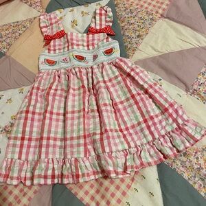 Good Lad Pink and Green Watermelon Dress